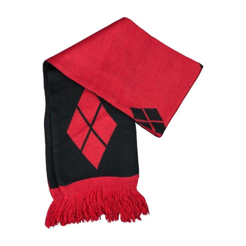 DC Comics – Harley Quinn Diamond Pattern Scarf