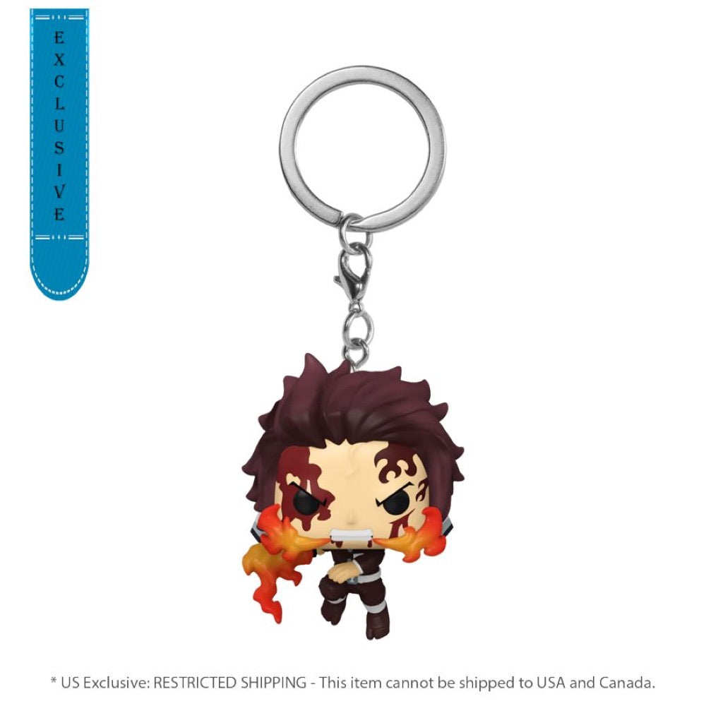 Demon Slayer – Tanjiro Kamado (Dancing Flash) Pop! Keychain