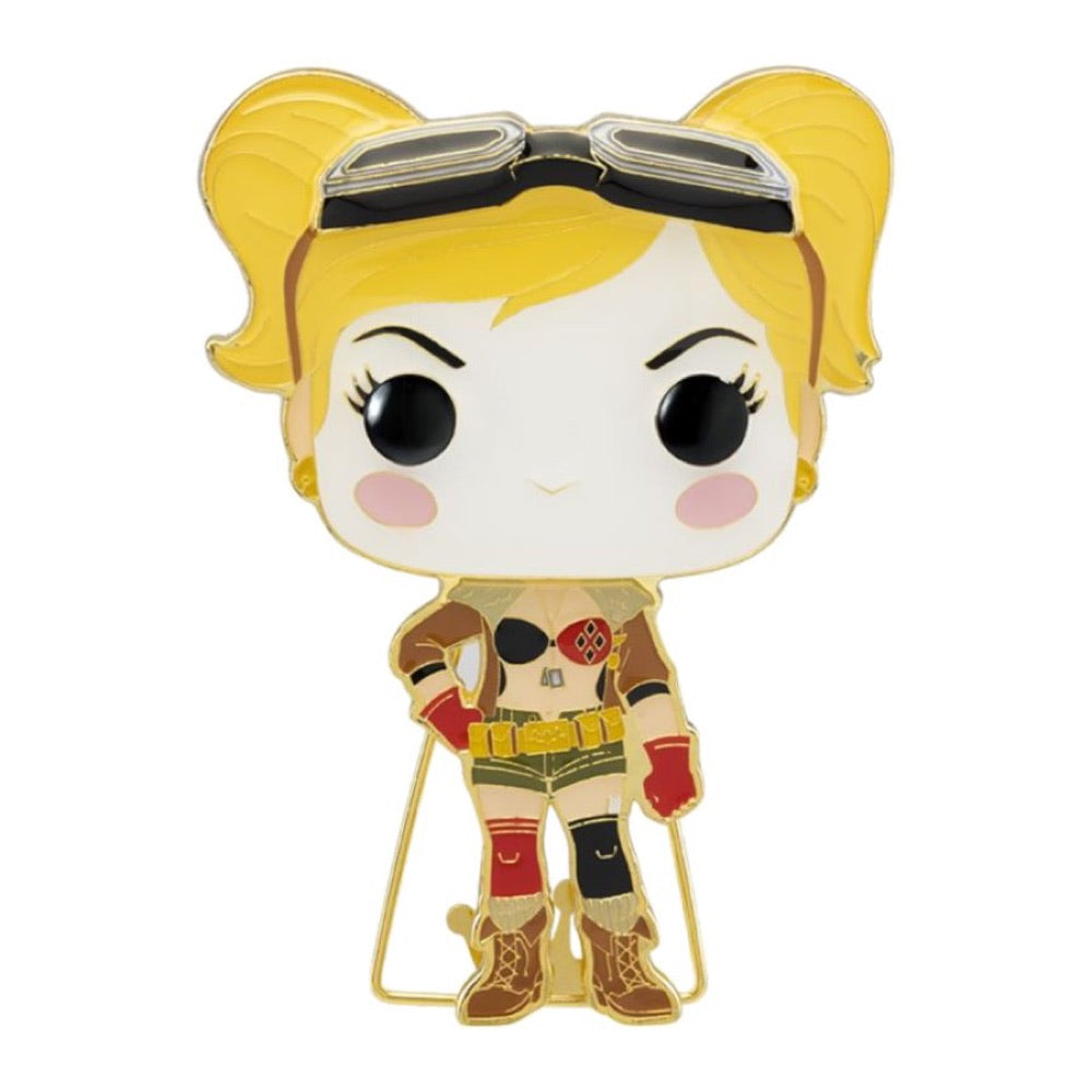 DC Bombshells – Harley Quinn 4″ Pop! Enamel Pin
