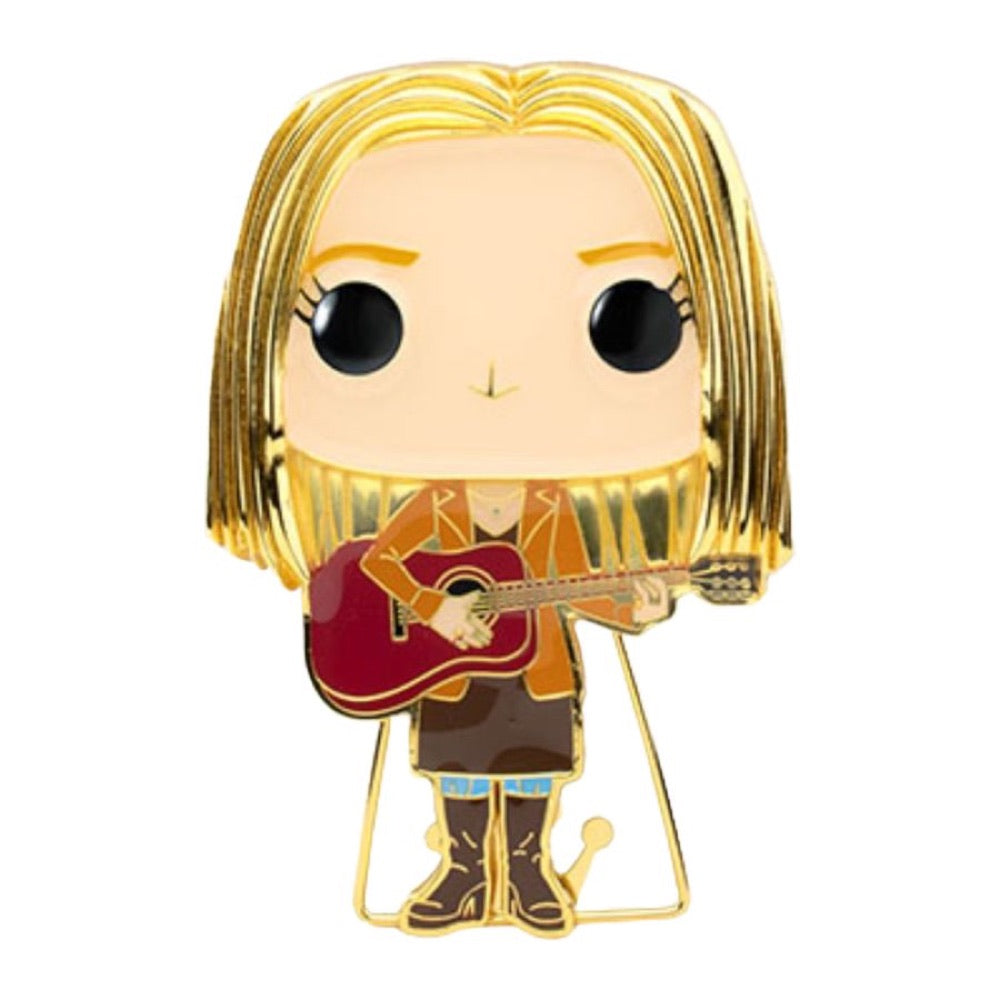 Friends – Phoebe with guitar 4″ Pop! Enamel Pin