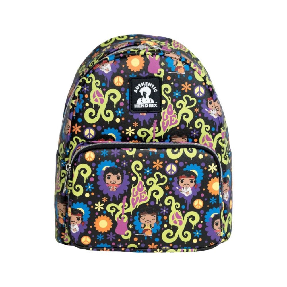 Jimi Hendrix – Love & Flowers Mini Backpack