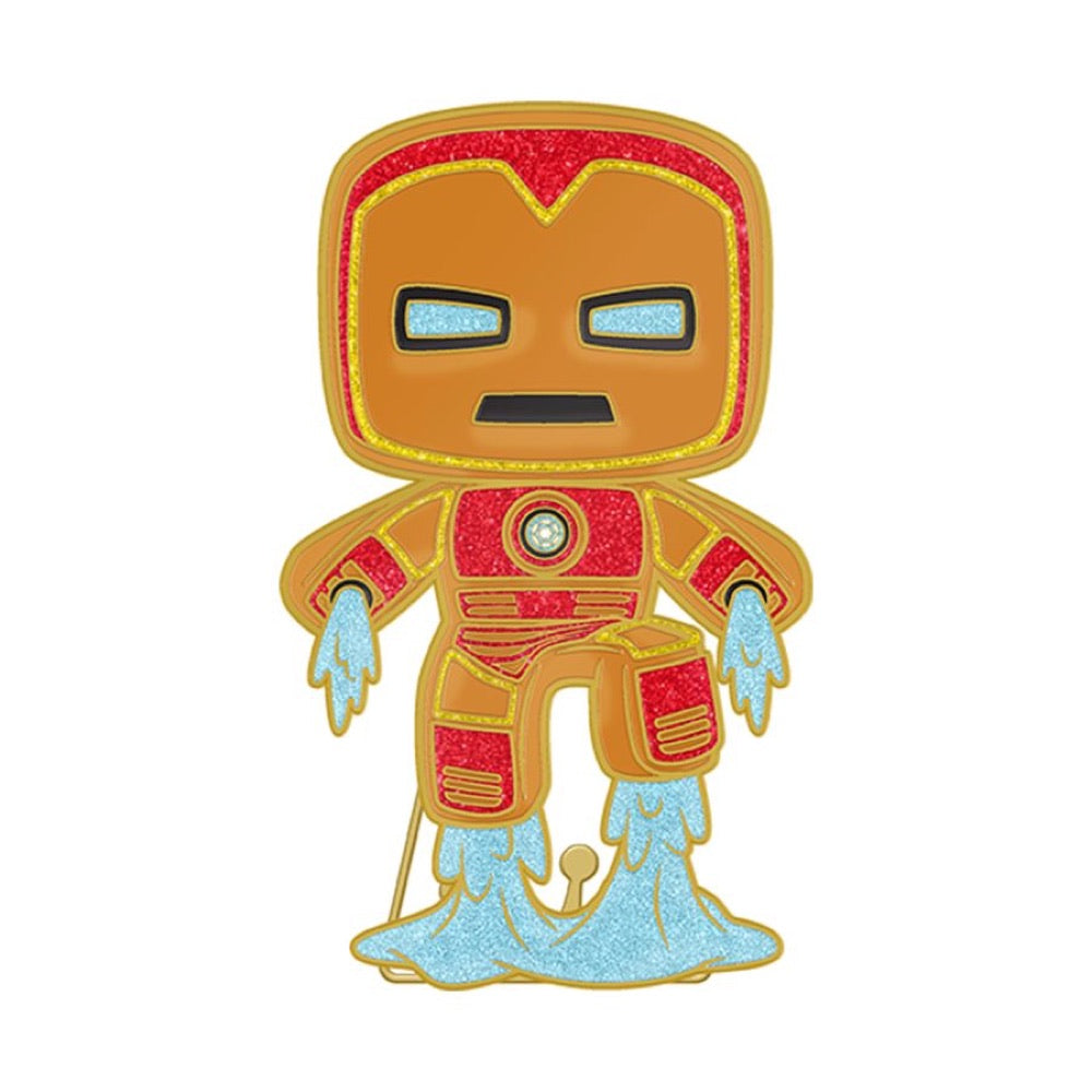 Marvel Comics – Iron Man Gingerbread Enamel Pop! Pin