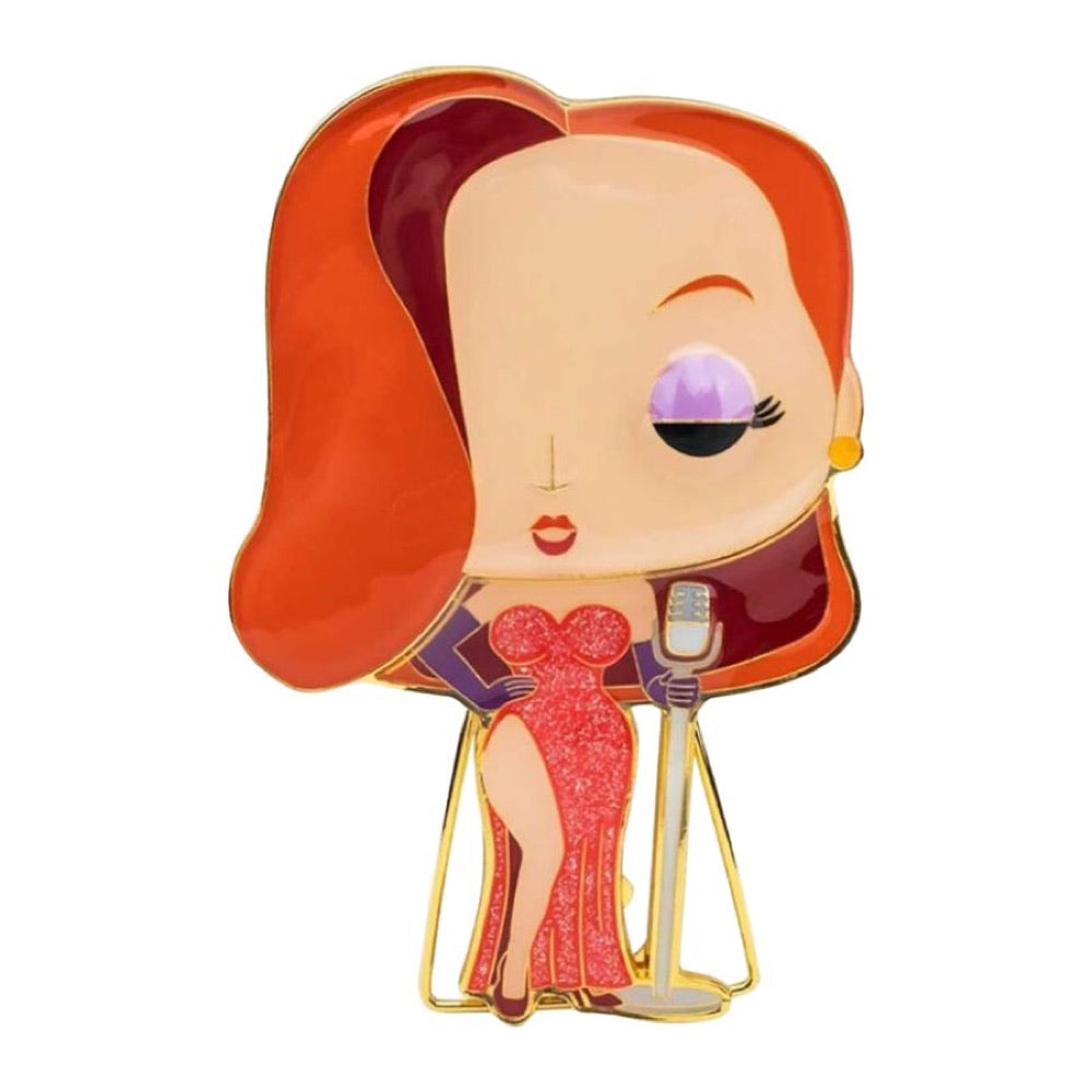Who Framed Roger Rabbit – Jessica Rabbit (with chase) 4″ Pop! Enamel Pin