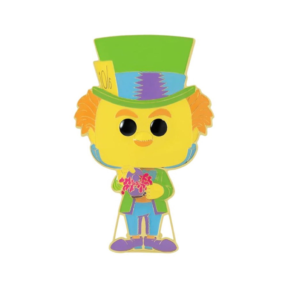 Alice in Wonderland (1951) – Mad Hatter Glow Blacklight Pop! Pin