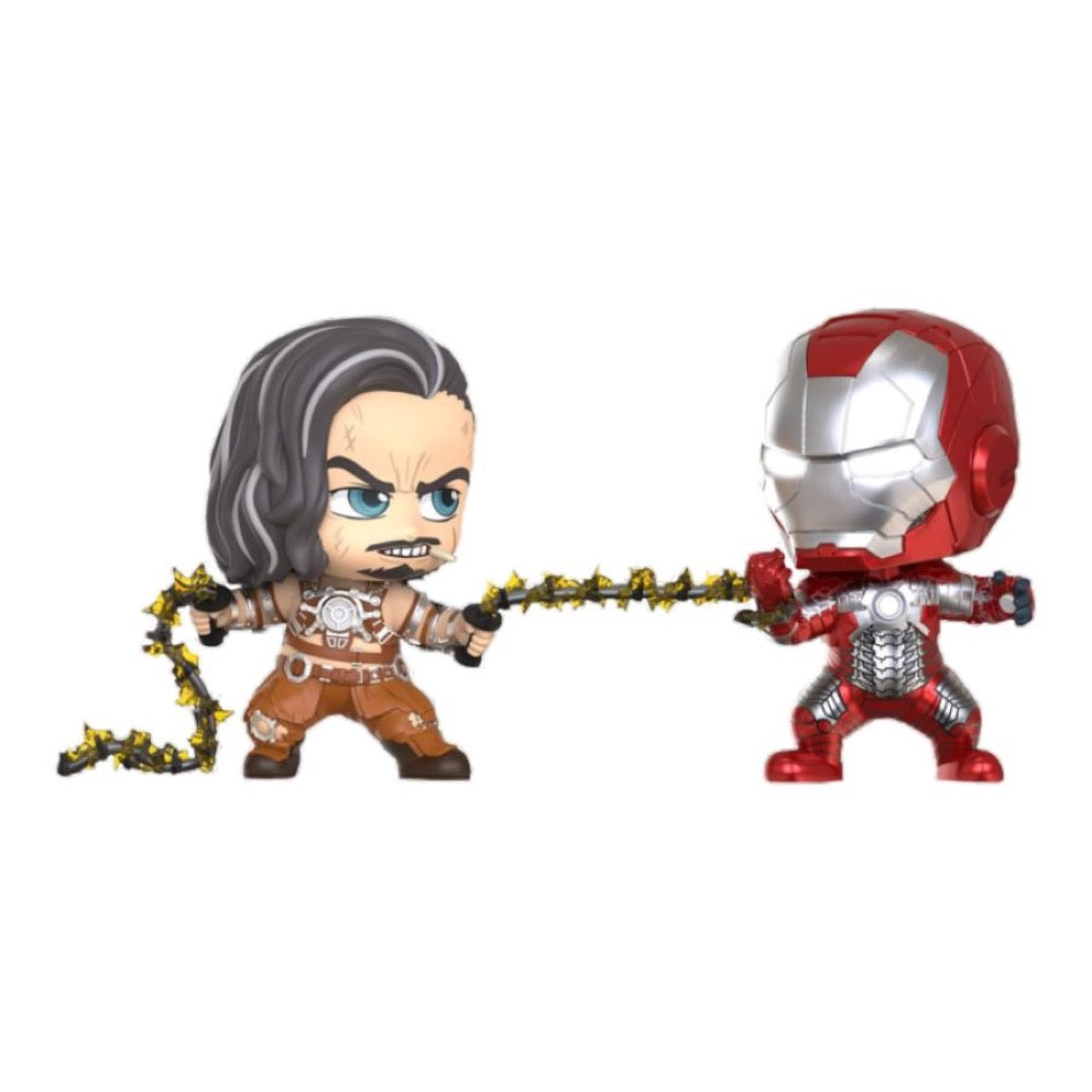Iron Man 2 – Whiplash and Iron Man Mark V Cosbaby Set