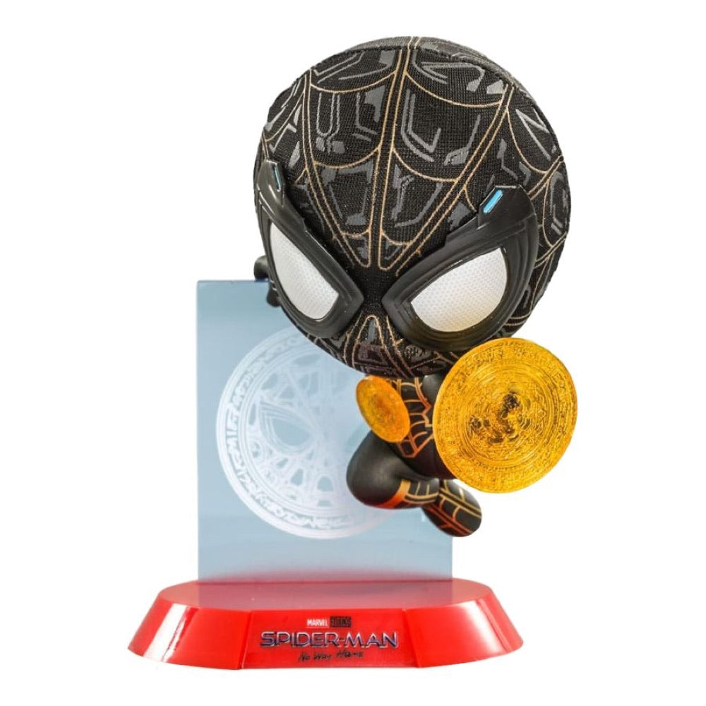 Spider-Man: No Way Home – Spider-Man Black & Gold Suit with Magic Shooter Cosbaby