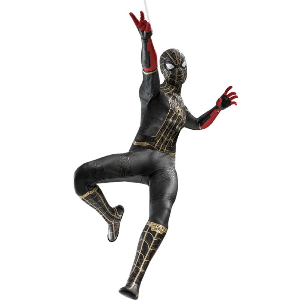 Spider-Man: No Way Home – Spider-Man Black & Gold Suit 1:6 Scale Collectable Action Figure