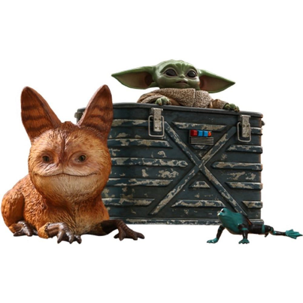 Star Wars: The Mandalorian – Grogu 1:6 Scale Collectable Action Figure Set