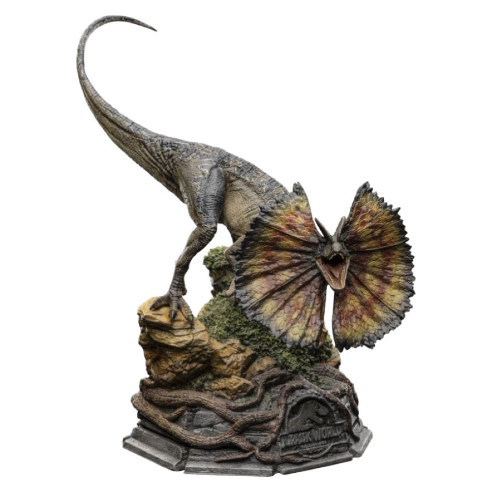 Jurassic World 3: Dominion – Dilophosaurus 1:10 Scale Statue