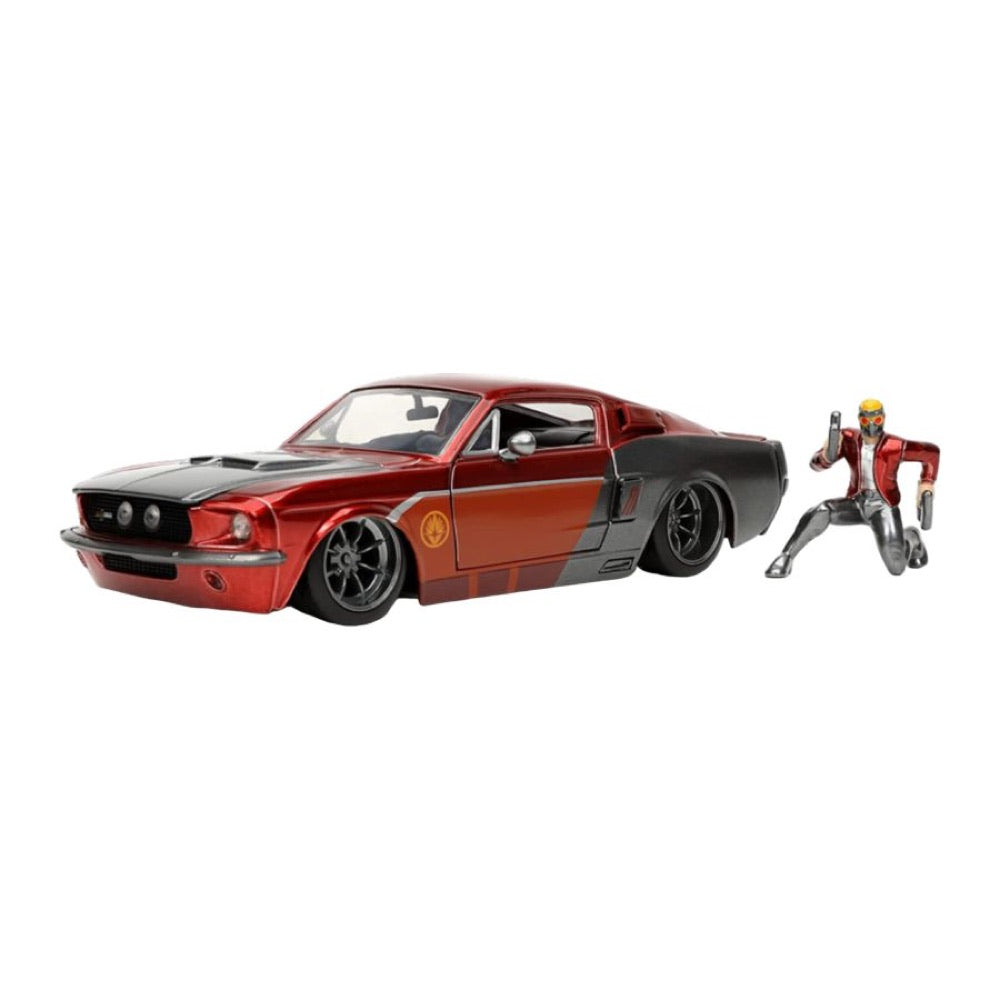 Guardians of the Galaxy (Comics) – Star-Lord & 1967 Ford Mustang 1:24 Scale