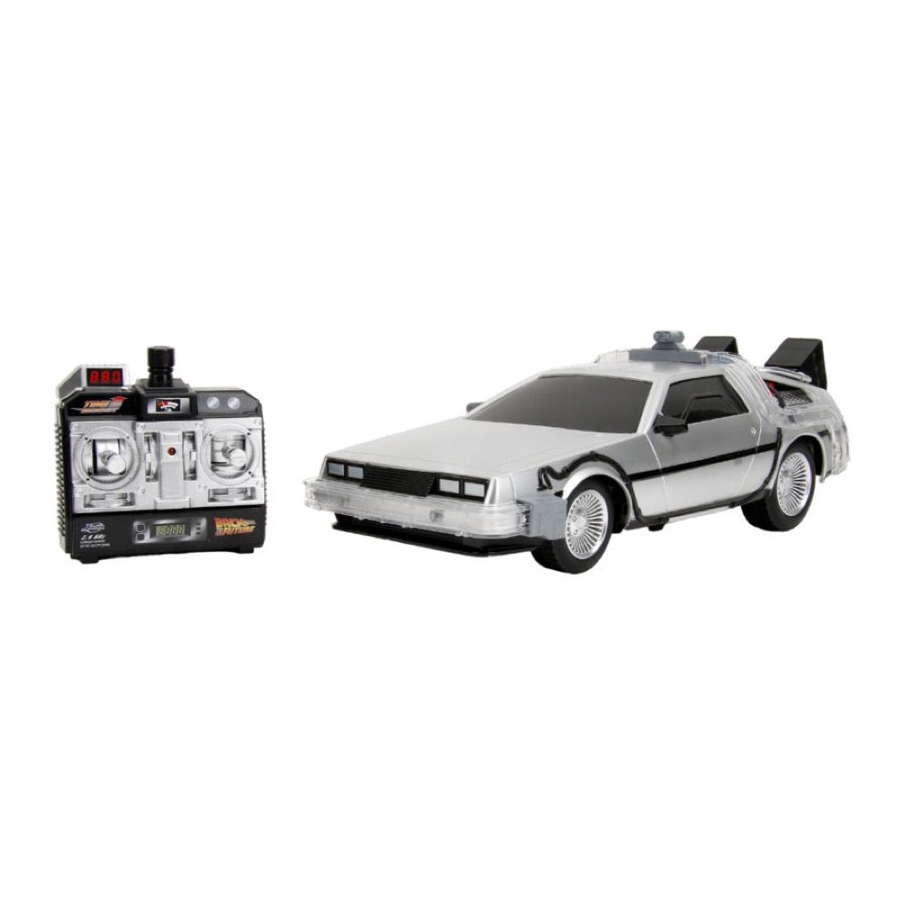 Back to the Future – Time Machine Remote Control 1:16 Scale Vehicle (with Light Up Function)