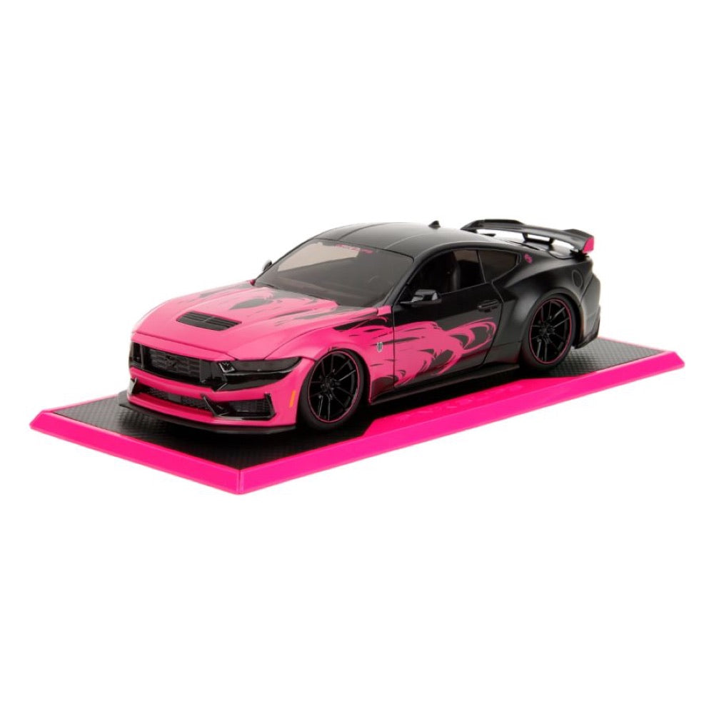 Pink Slips – 2024 Ford Mustang Dark Horse 1:24 Scale Diecast Vehicle