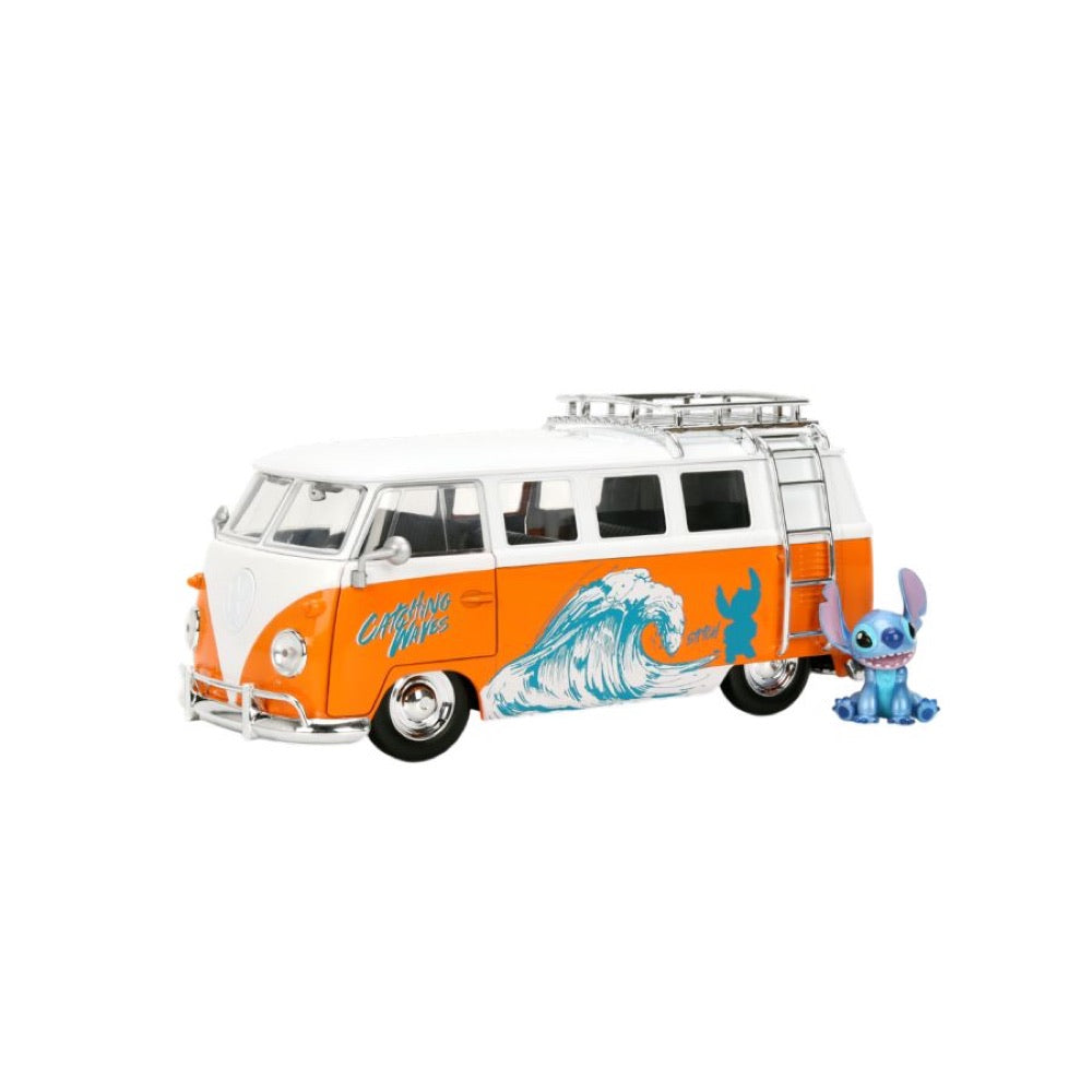 Lilo & Stitch – VW Bus 1:24 Scale Diecast Vehicle with Figure