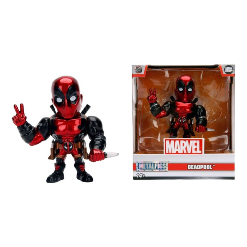 Marvel Comics – Deadpool Red 4″ Metals