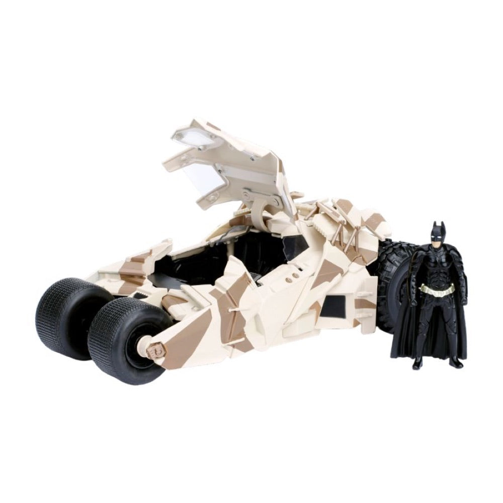 Batman The Dark Night – Batmobile Camo with Batman 1:24 Scale Hollywood Ride