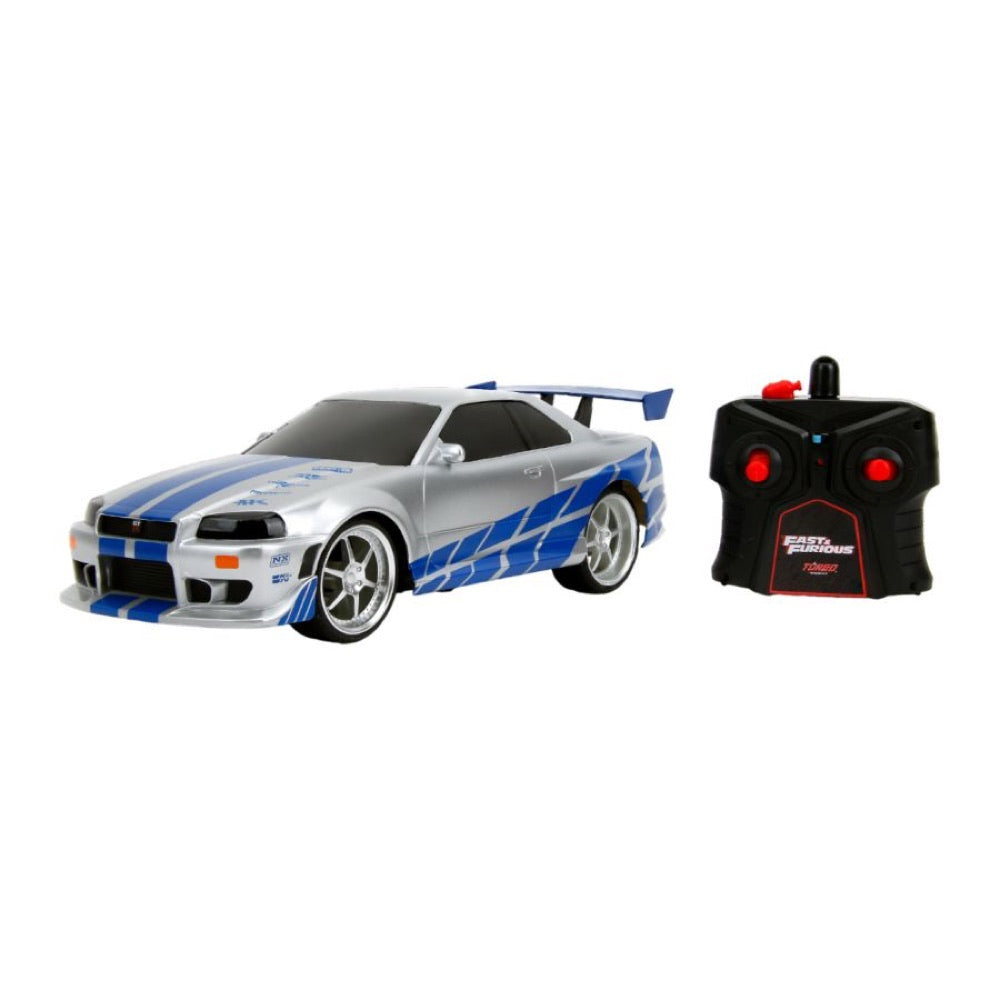 Fast & Furious – 2002 Nissan Skyline GT-R (BNR34) 1:16 Scale Remote Control Car