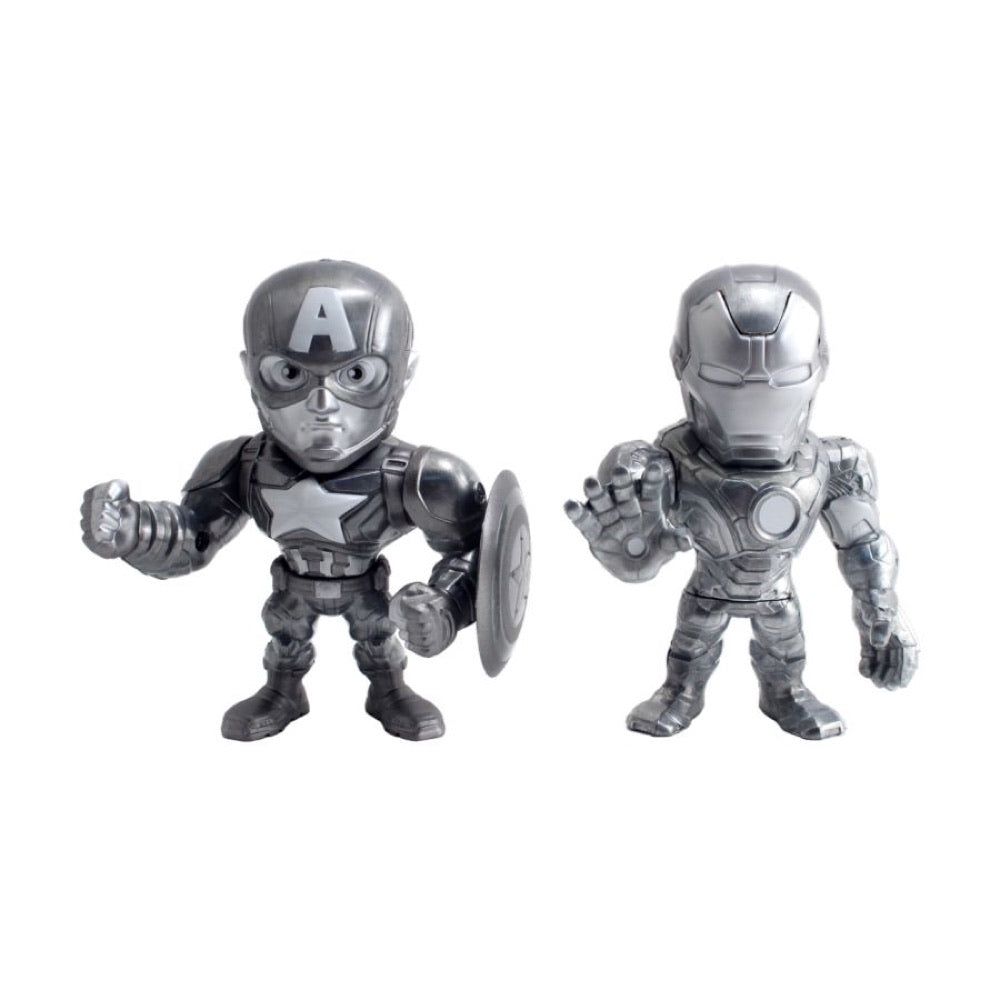 Captain America 3: Civil War – Iron Man & Captain America US Exclusive 4″ Bare Metal 2 Pk