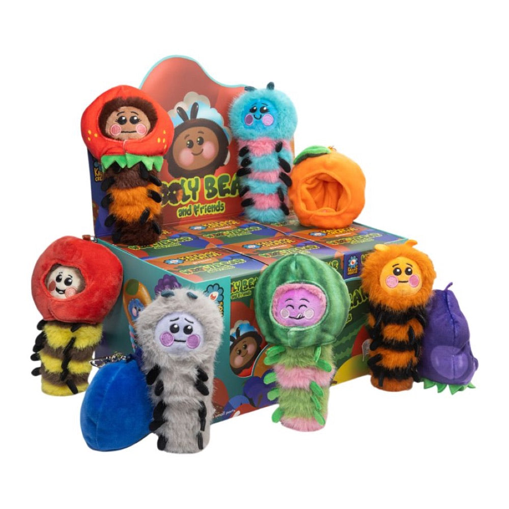 Kaleidos Creative – Wooly Bear & Friends Plush Blind Box Series 1 (Display of 6)