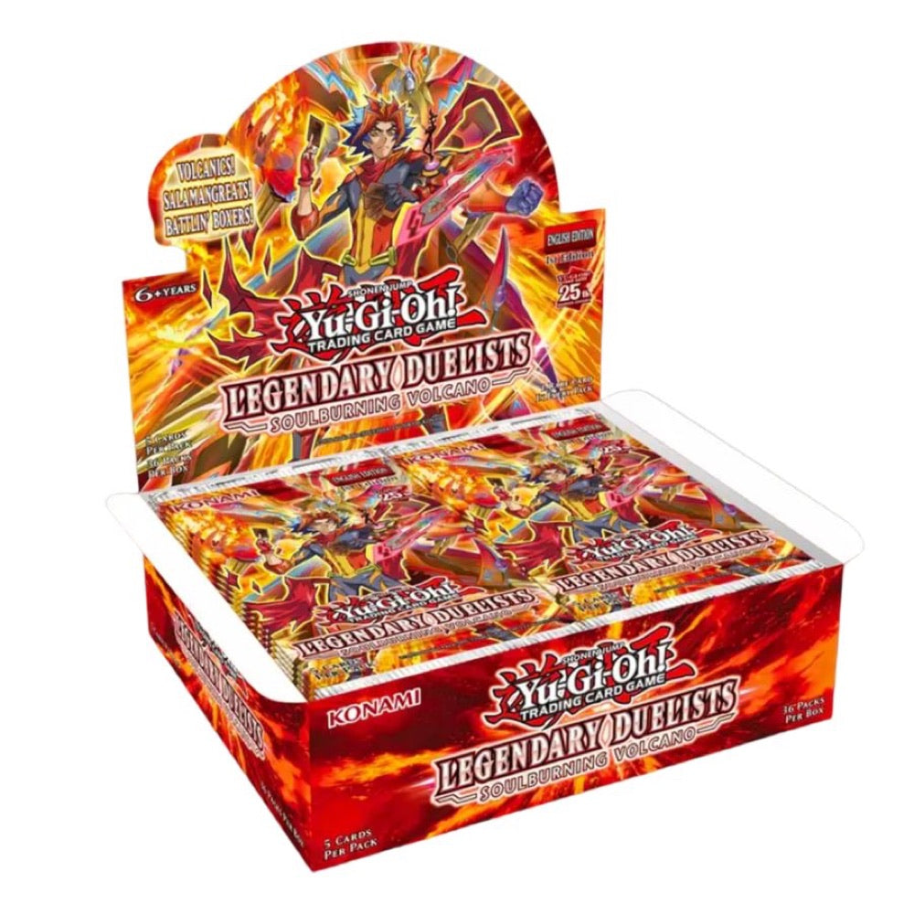 Yu-Gi-Oh! – Soulburning Volcano Booster (Display of 36)