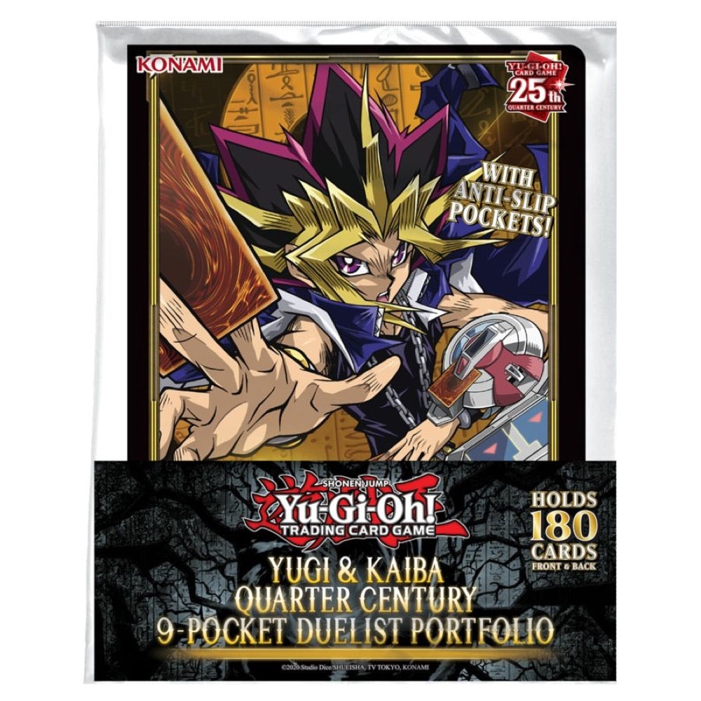 Yu-Gi-Oh! – Yugi & Kaiba Quarter Century 9-Pocket Card Portfolio