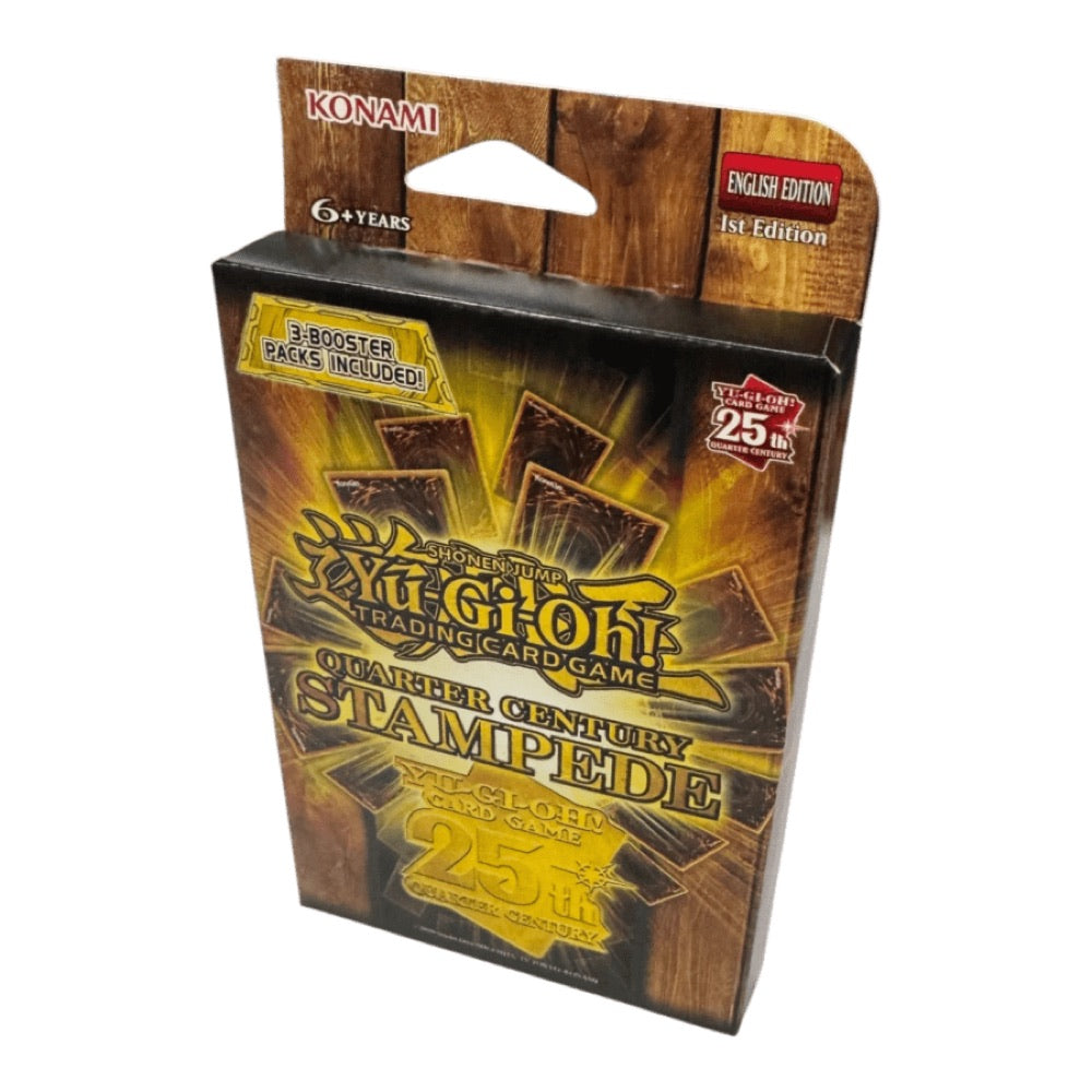 Yu-Gi-Oh! – Quarter Century Stampede Tuckbox (3 Pack)