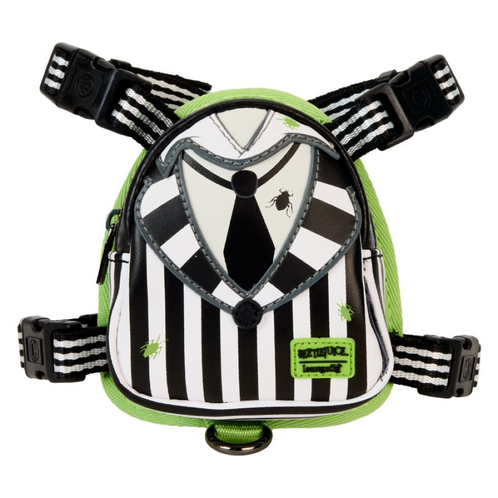 Bettlejuice – Cosplay Mini Backpack Dog Harness (Small)