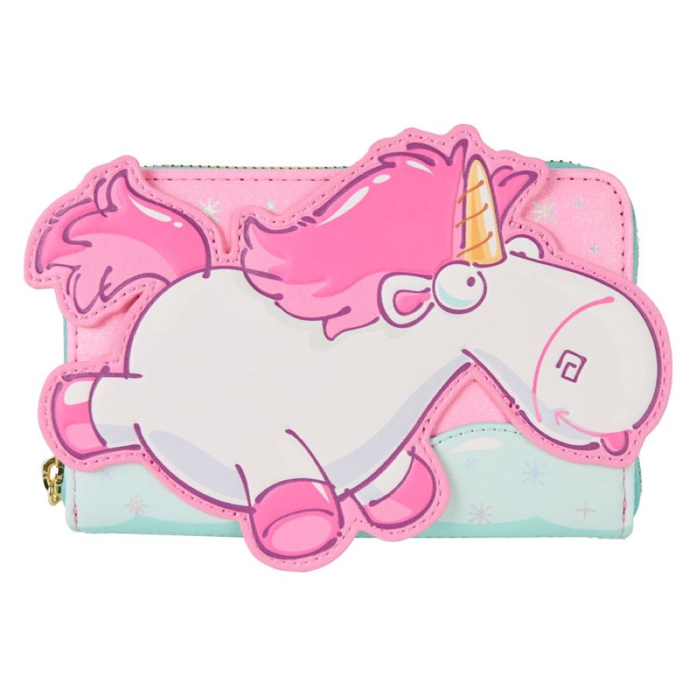 Minions – Fluffy Unicorn Zip Around Wallet