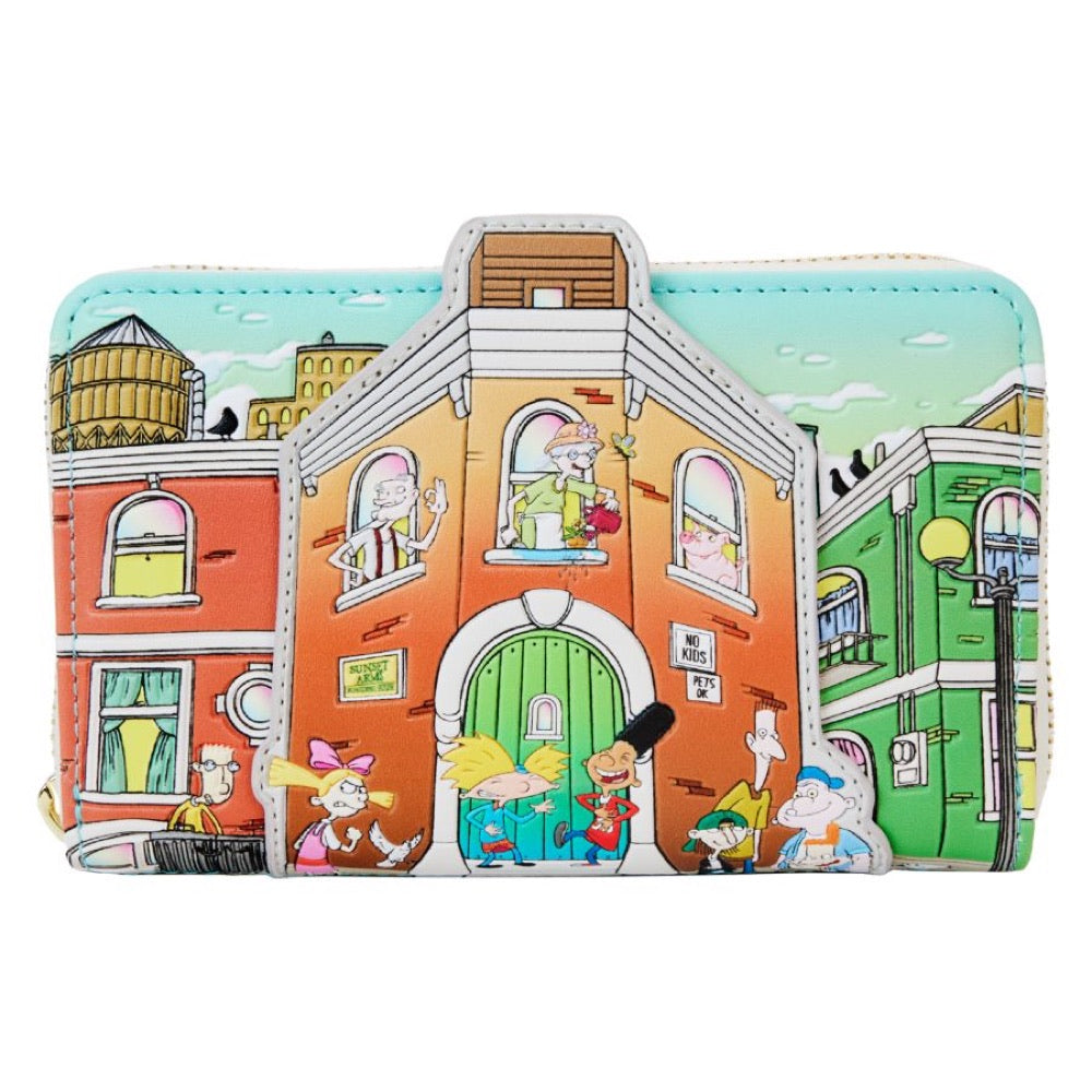 Hey Arnold – House Zip Around Wallet