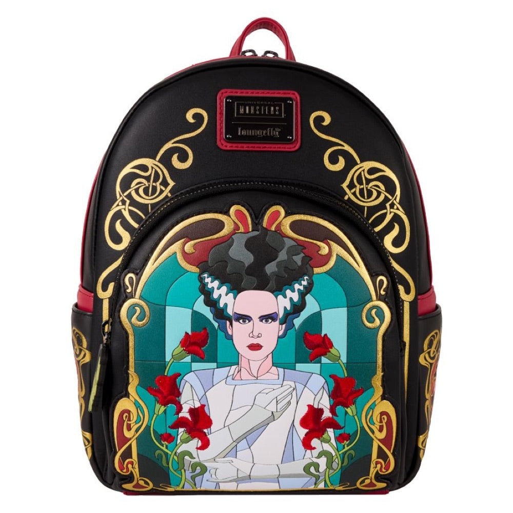 Universal Monsters – The Bride of Frankenstein Stained Glass Mini Backpack