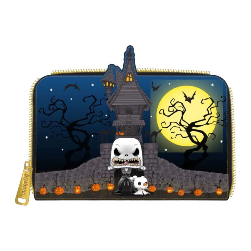 The Nightmare Before Christmas – Jack Skellington House Pop! Glow Zip Purse