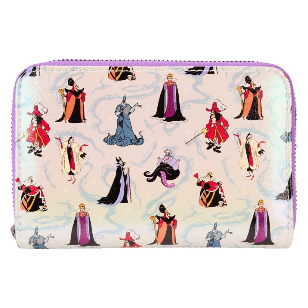 Disney Villans – Iridescent Zip Wallet
