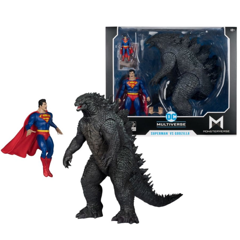 DC – Justice League Monsterverse: Superman Vs Godzilla Action Figure 2 Pack