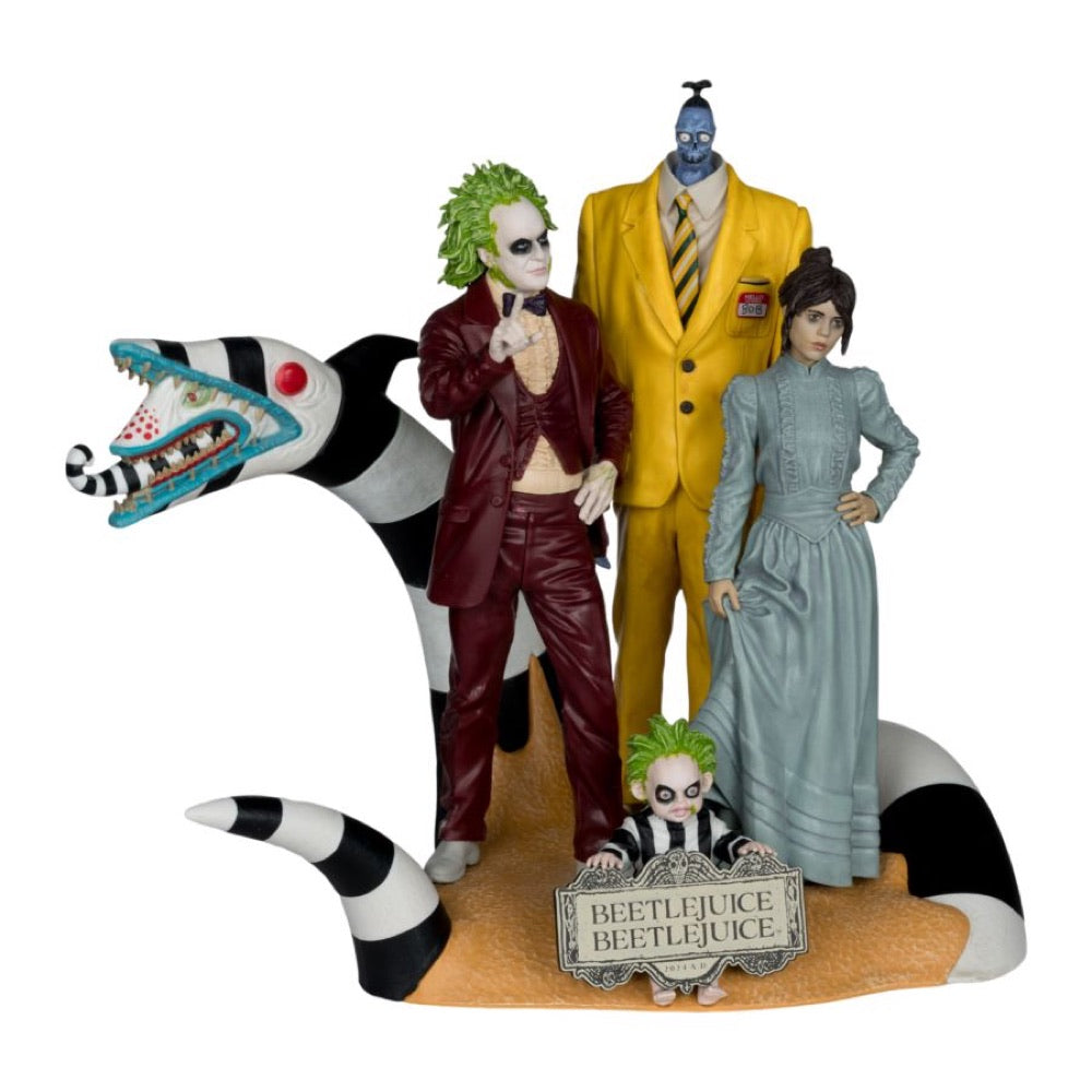 Beetlejuice Beetlejuice – Beetlejuice Movie Maniacs Figures 4-Pack