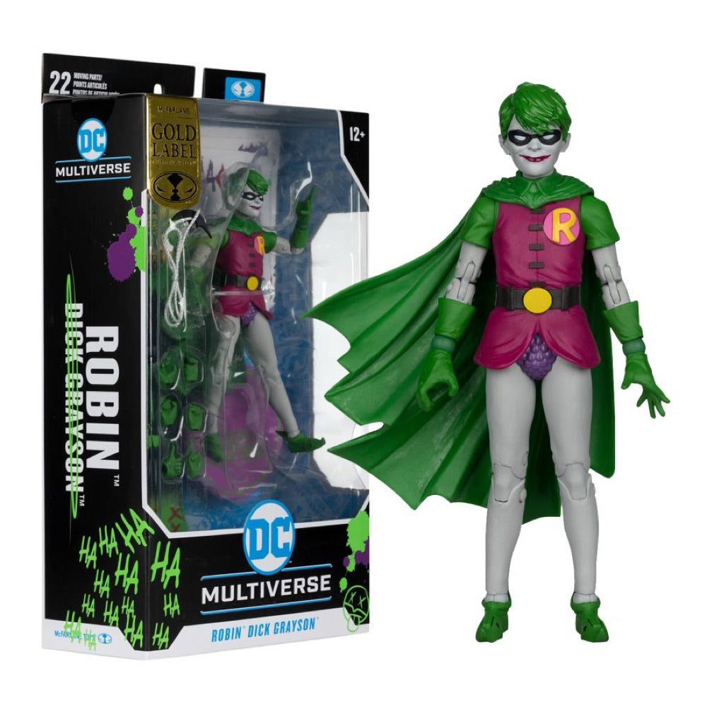 DC Comics – Robin Jokerized Gold Label 7″ Figure
