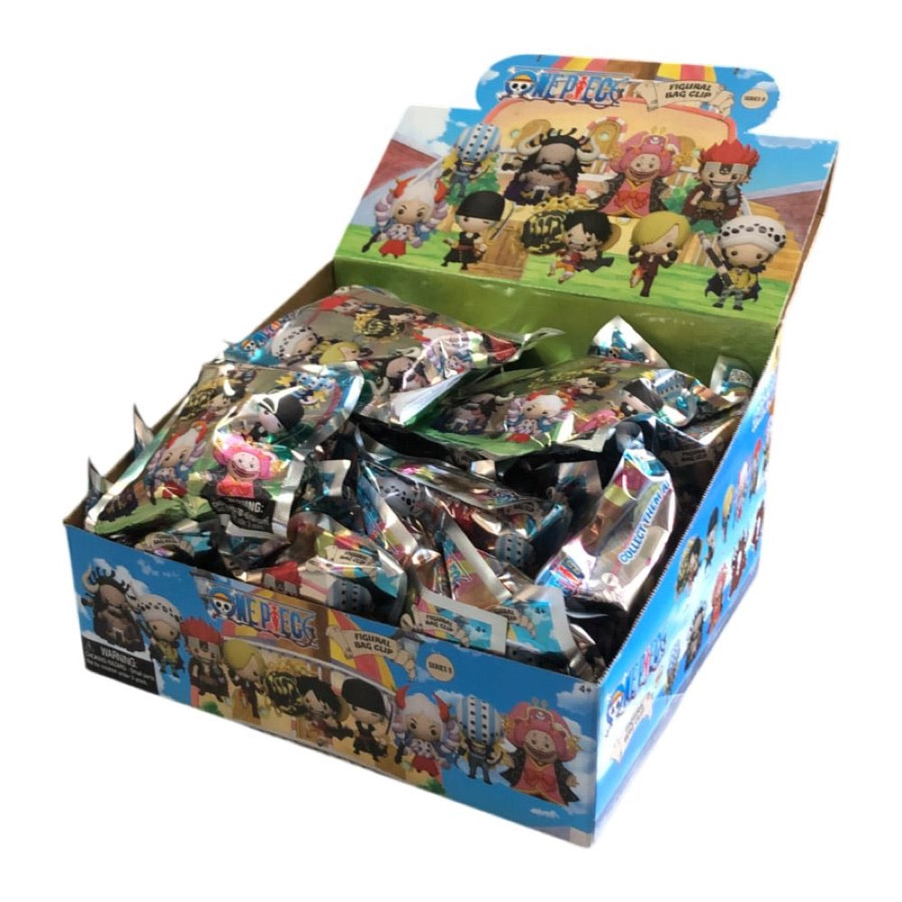 One Piece – 3D PVC Bag Clips Blind Bag Series 5 (Display of 24)