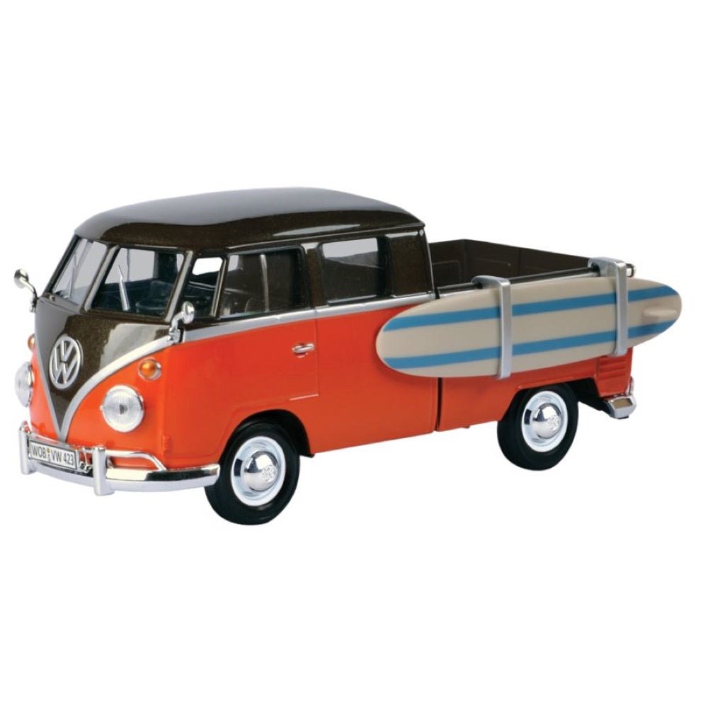 Volkswagen Collection – VW Type 2 (T1) Pickup with Surfboard 1:24 Scale Diecast Vehicle