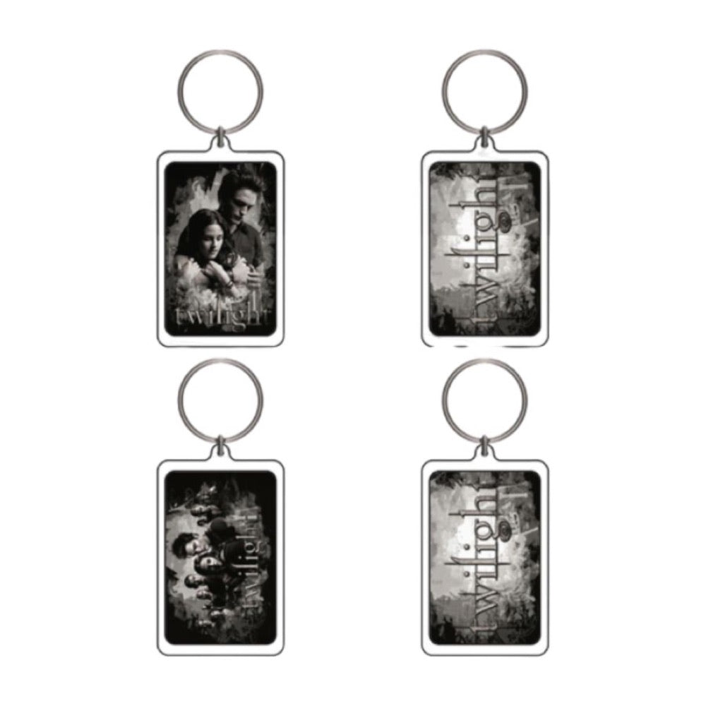 Twilight – Lucite Keychain E&F Ed & Bella Cast BTS