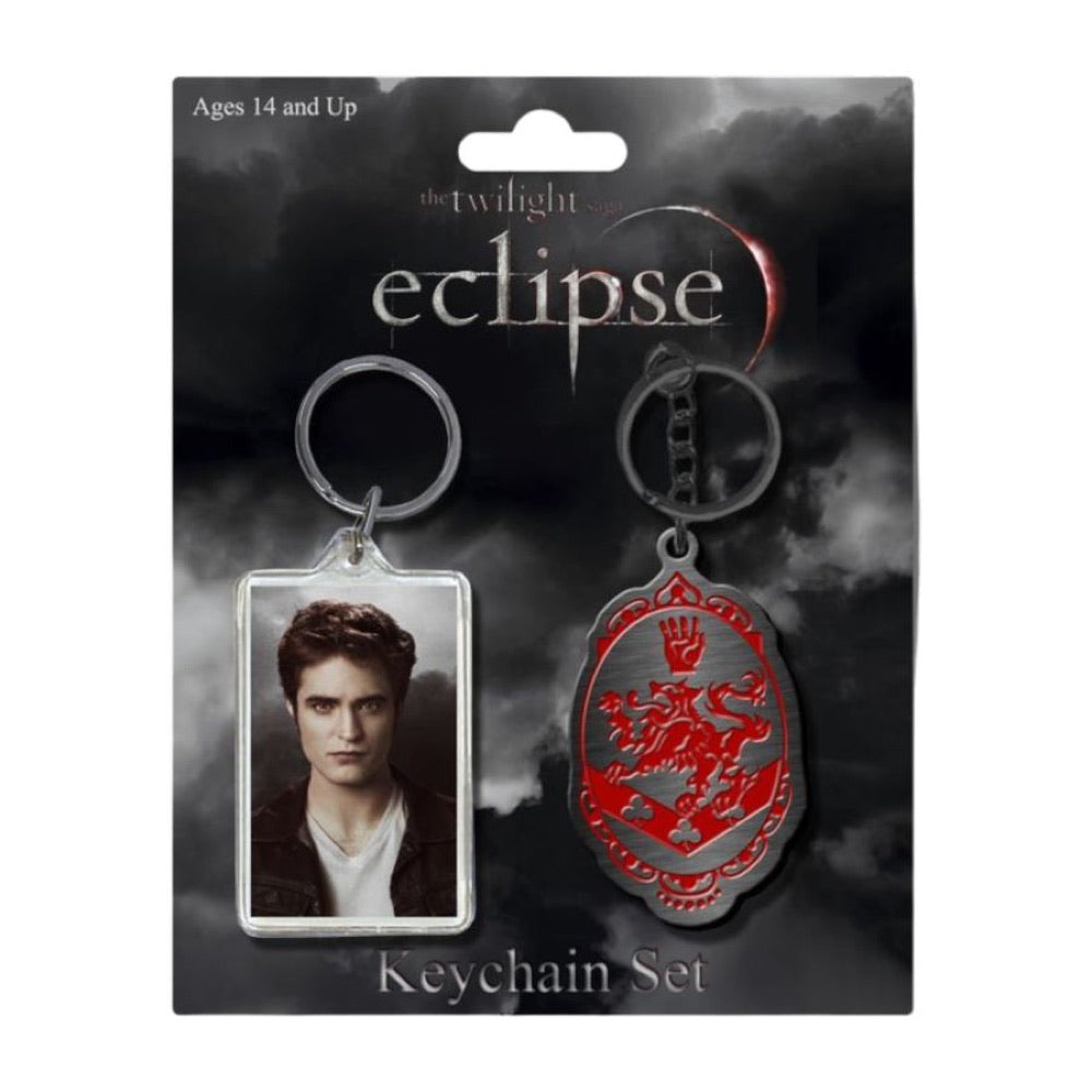 The Twilight Saga: Eclipse – Keychain 2-Pack Edward & Crest