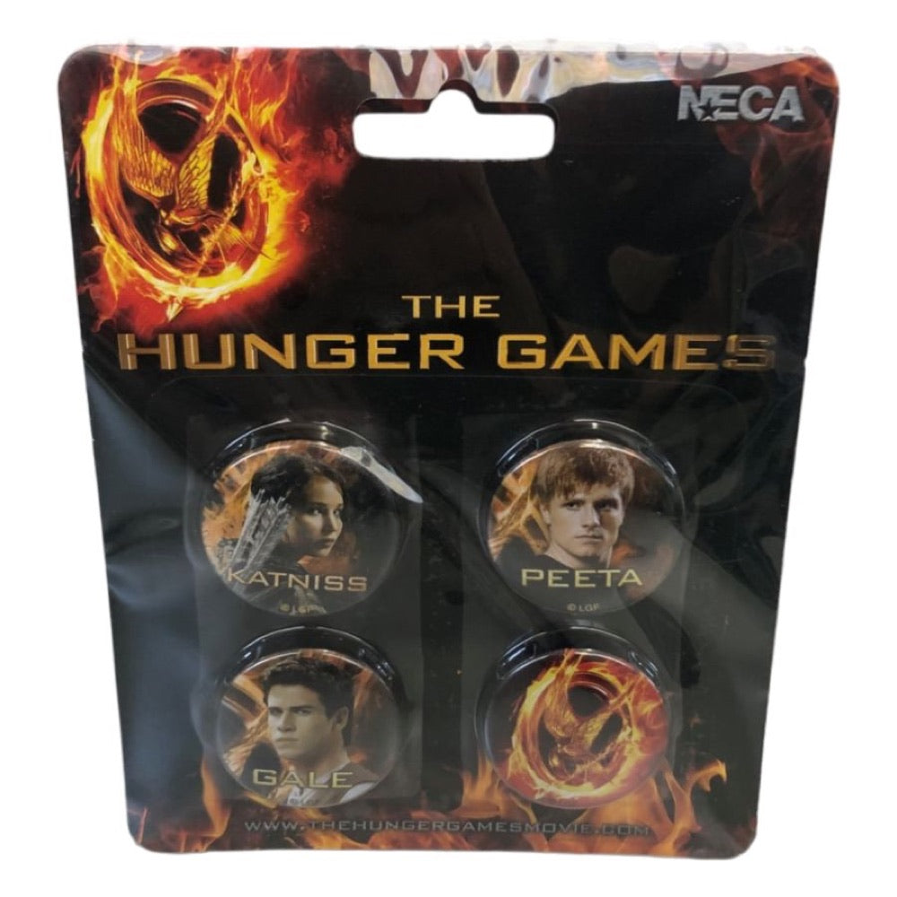 The Hunger Games – Pin Set of 4 Cast