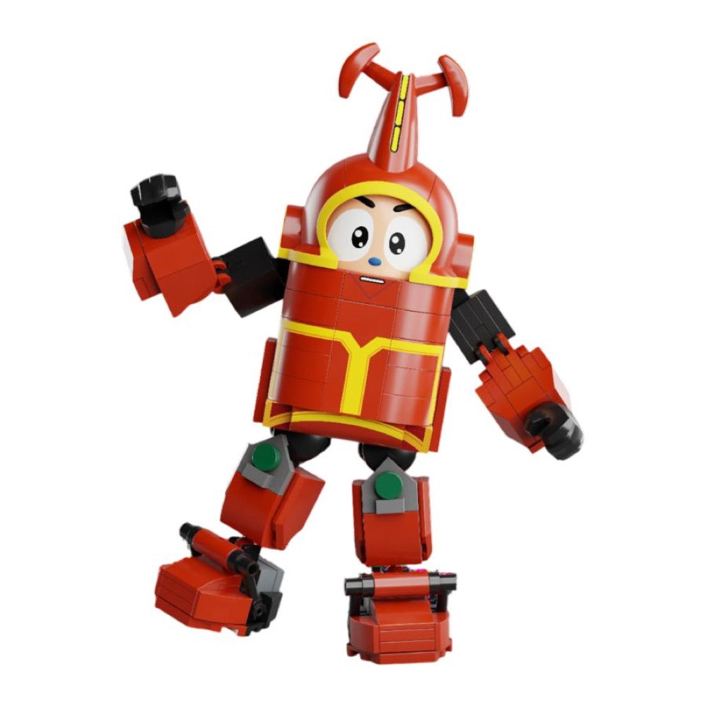 B-Robo Kubatack – Kubatack Figure Construction Set (214 Piece Kit)