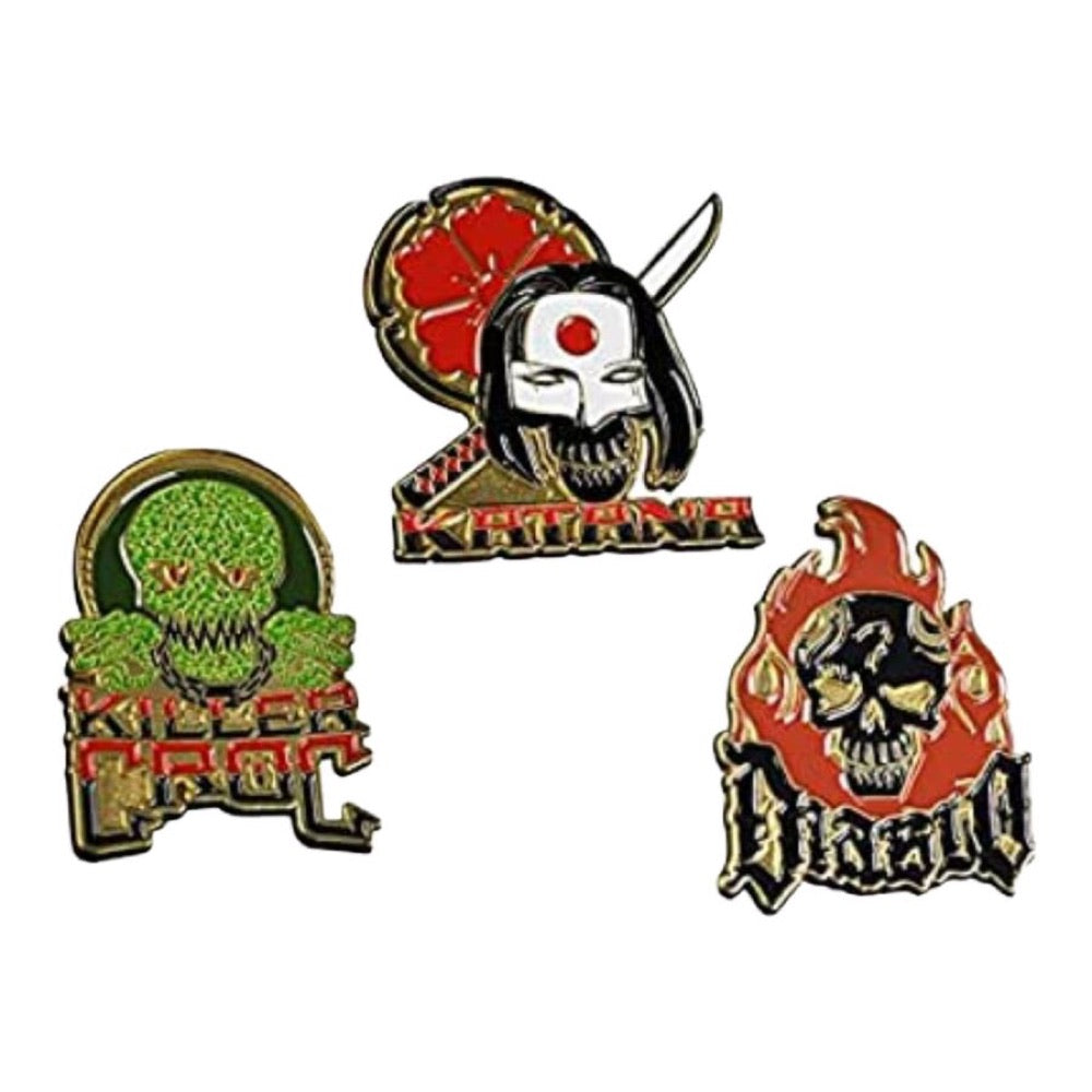 Suicide Squad (2016) – Lapel Pin Set #2