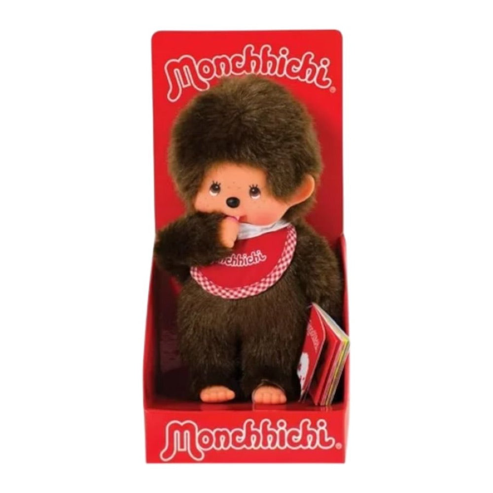 Monchhichi – Boy Classic Red Plush Doll