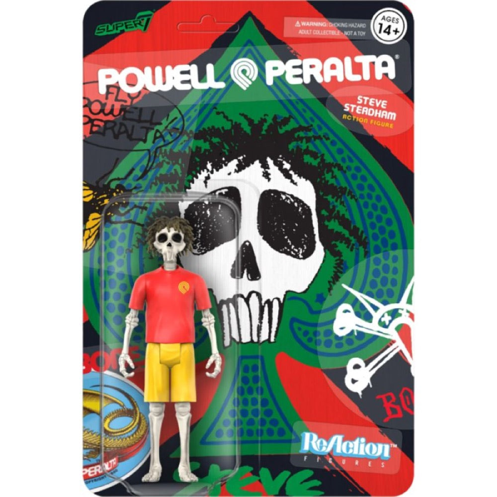 Powell Peralta – Steve Steadham (Del Mar) ReAction 3.75″ Figure