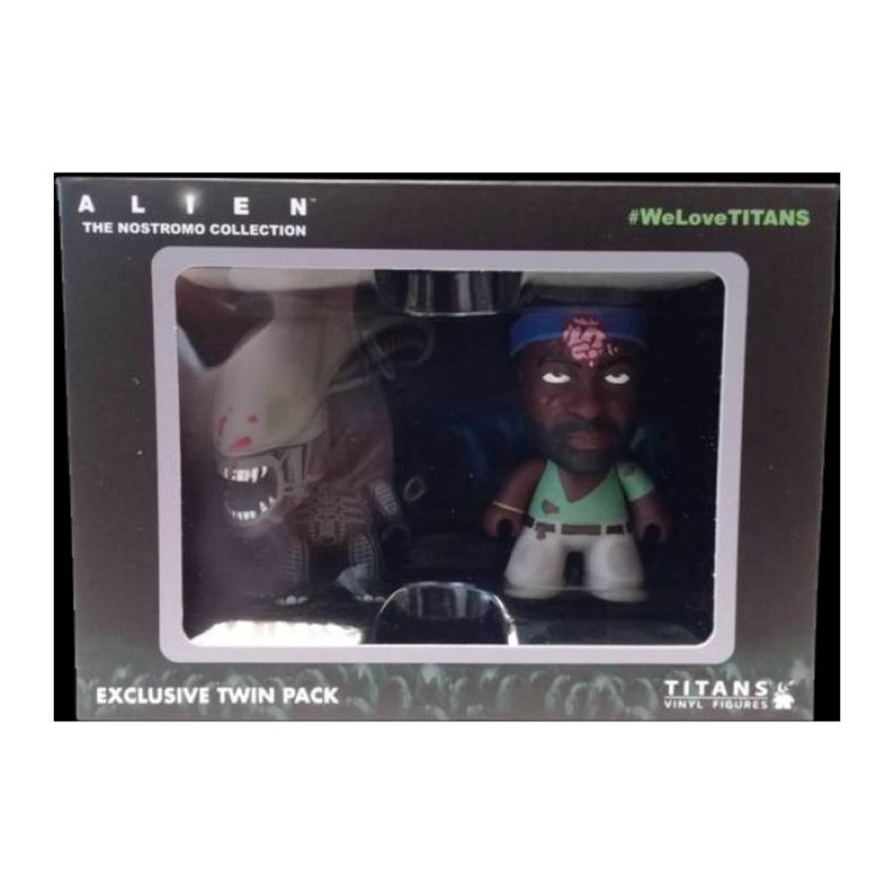Alien – Parker Brain Spatter & Xenomorph Bloodied 3″ Titans Vinyl Figure 2-Pack