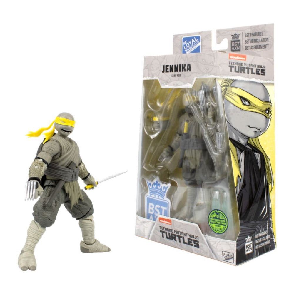 Teenage Mutant Ninja Turtles (comics) – Jennika (Greyscale) 5″ BST AXN Action Figure (Wave 3)