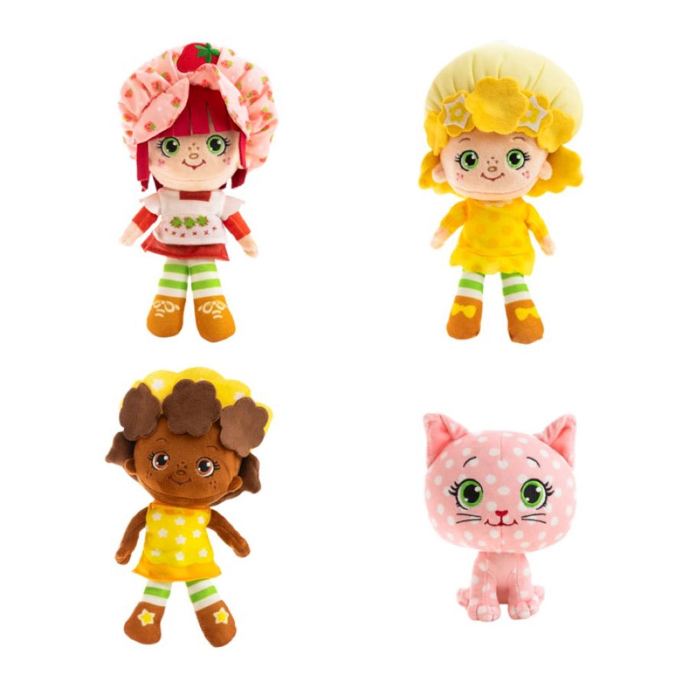 Strawberry Shortcake – 8″ Scented Plush Assortment (Display of 8)
