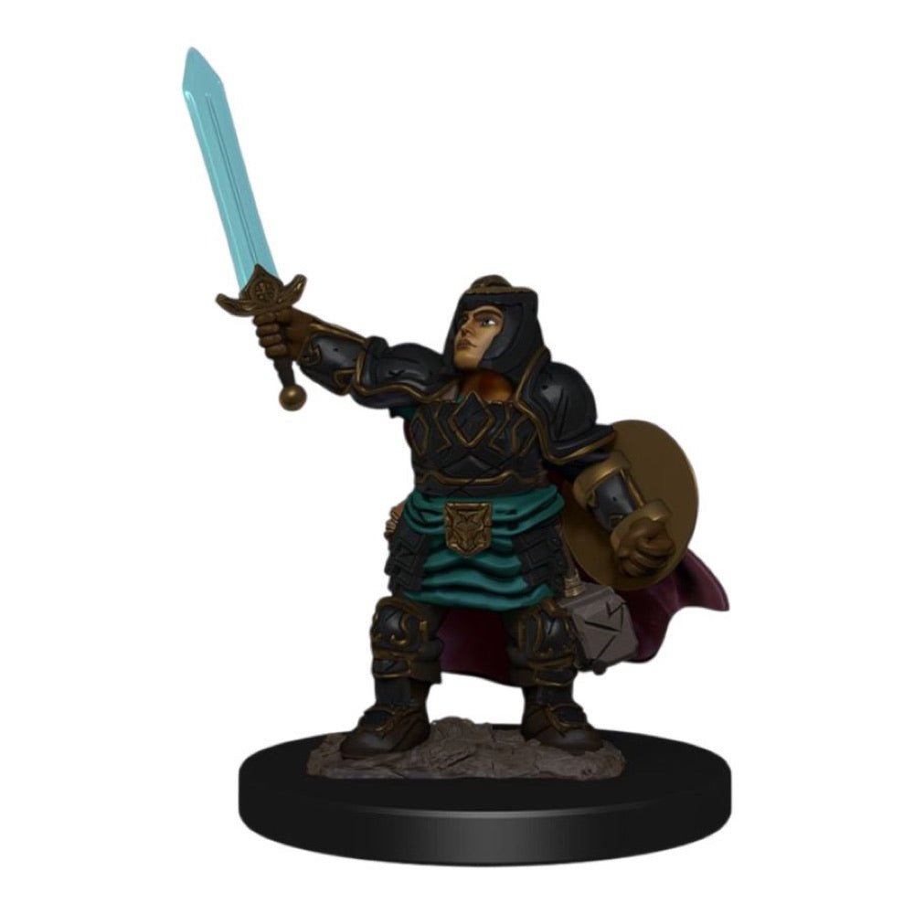 Dungeons & Dragons – Premium Dwarf Paladin Female Miniature