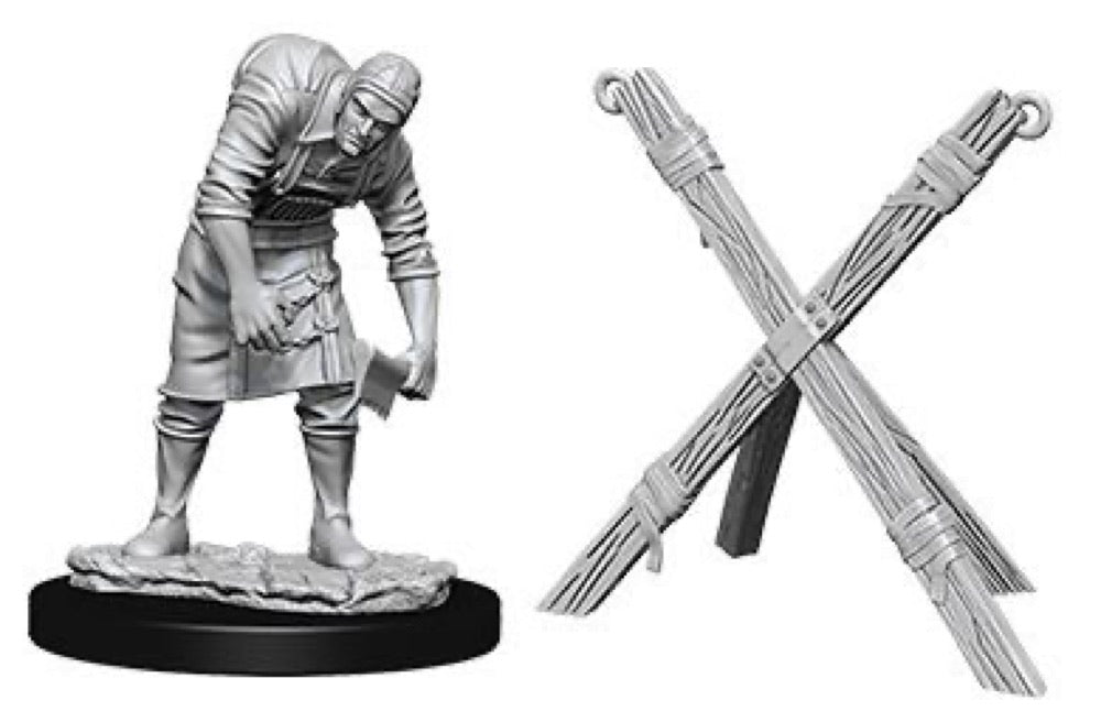 Wizkids – Deep Cuts Unpainted Miniatures: Assistant & Torture Cross