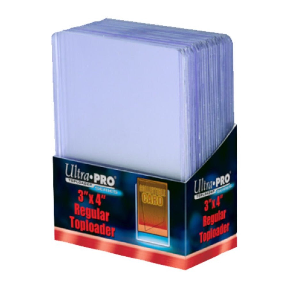 Ultra Pro – 3″ x 4″ Regular Top Loader Clear (Display of 25)