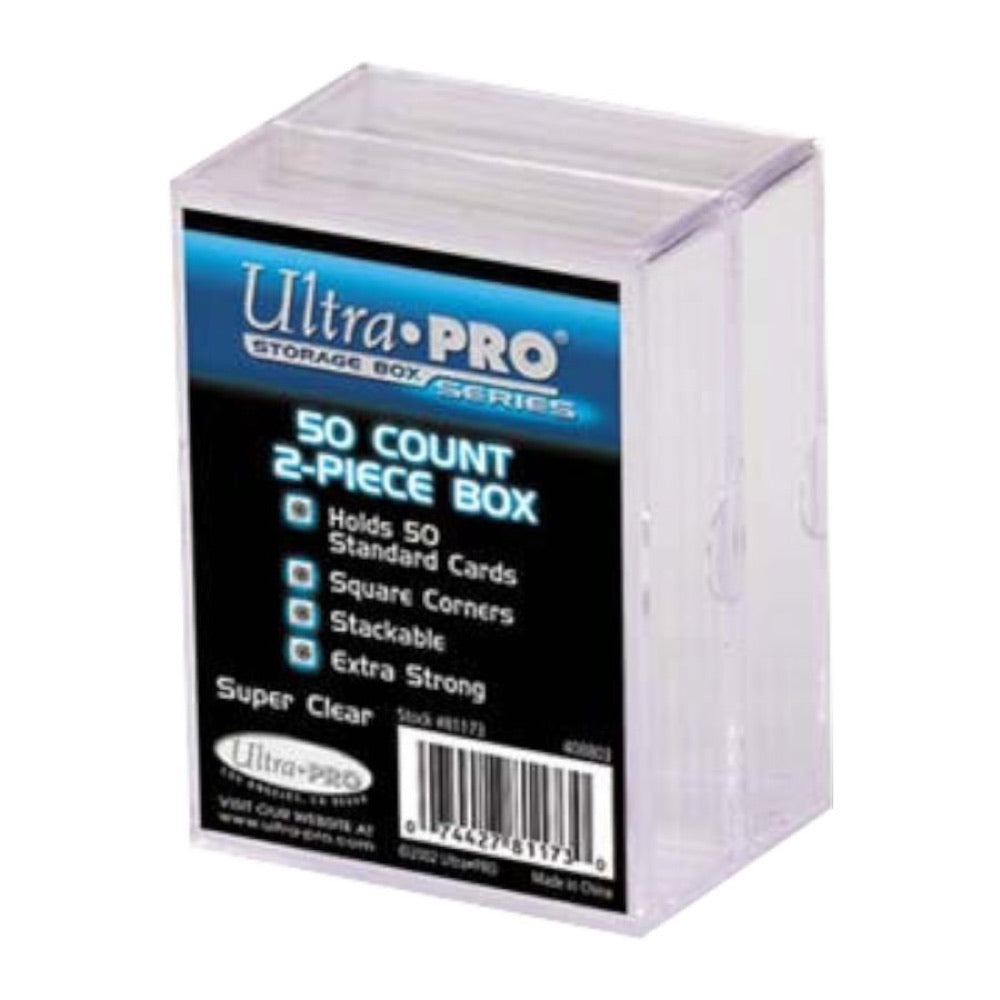 Ultra Pro – Plastic Box 50 Count 2-pack